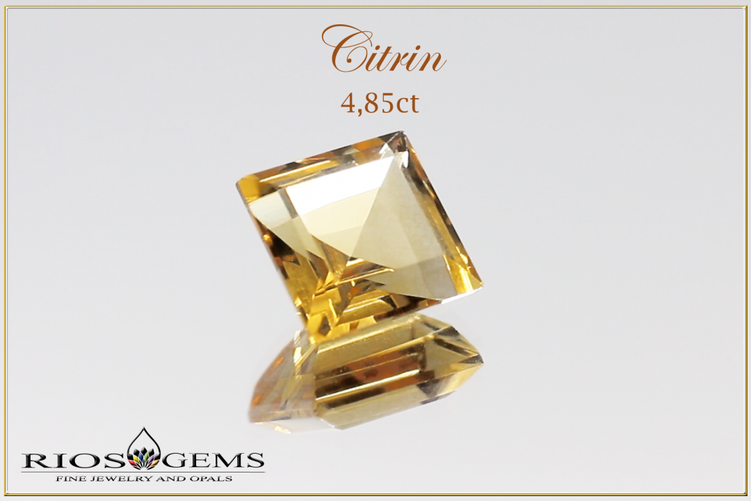 Citrin - VVS1 - 4,85ct